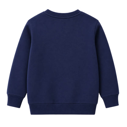 HILEELANG Toddler Boys Space Rover Graphic Sweatshirt, Long Sleeve Crewneck Pullover Top, Sizes 2-7 Years