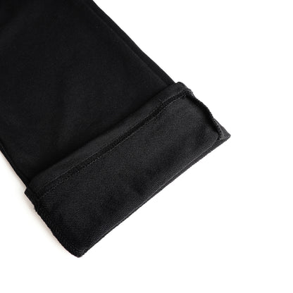 HILEELANG Big Boys Girls Black Wide Leg Cargo Sweatpants Fleece Pants