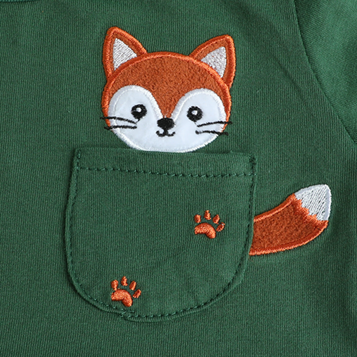 HILEELANG Toddler Fox Pocket Sparkle Tulle Dress, Single Piece