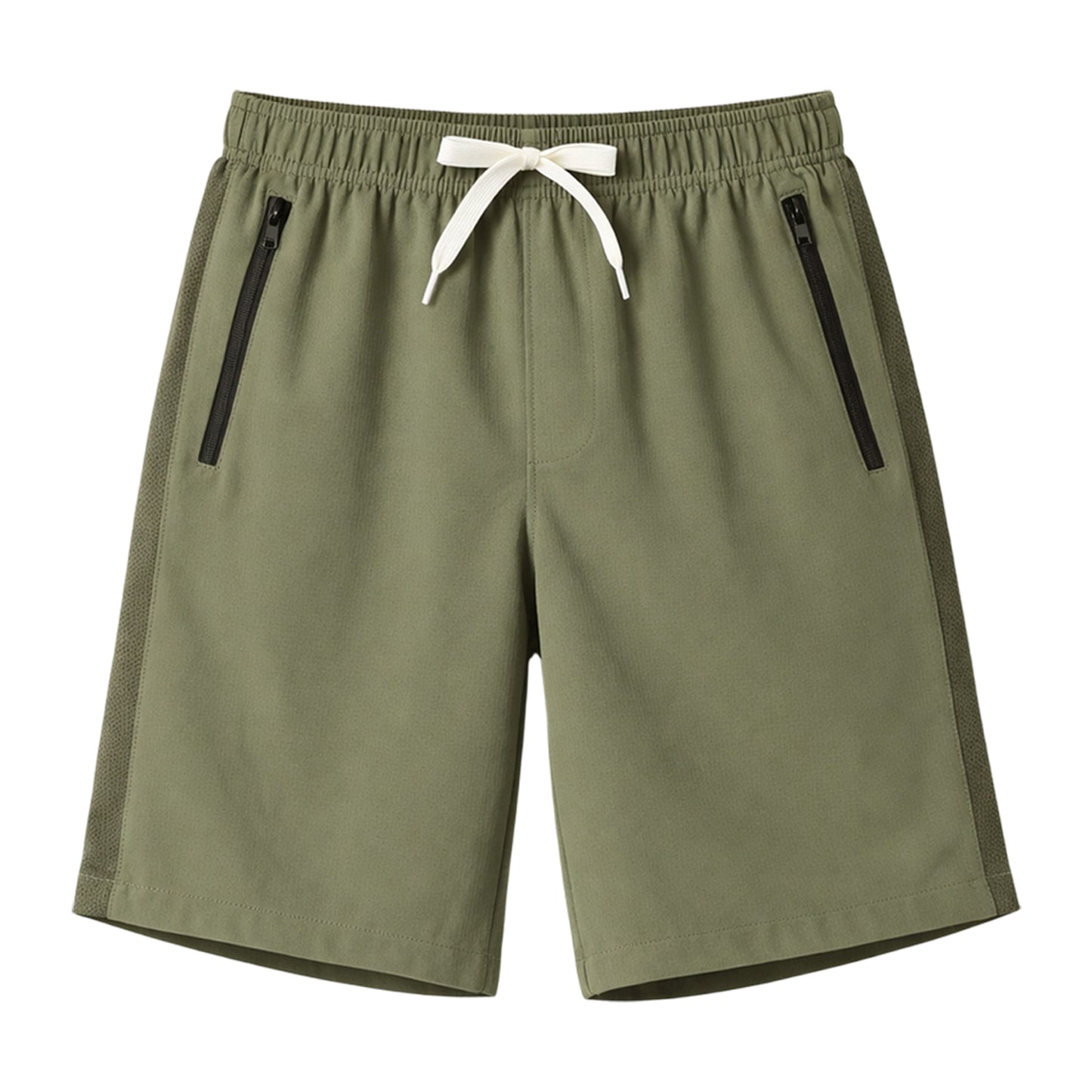 HILEELANG 5-15T Boys 2-Pack Quick Dry Athletic Sweat Shorts, Elastic Waist Active Shorts with Zipper Pockets for Kids Youth