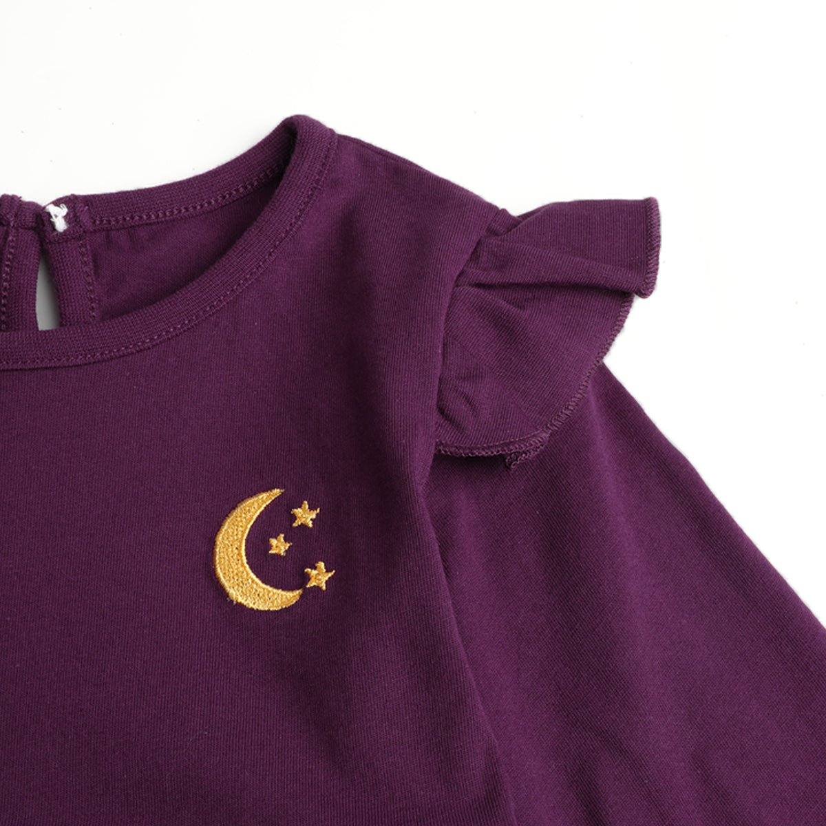 HILEELANG Toddler Black Cat Moon Halloween Dress, Single Piece