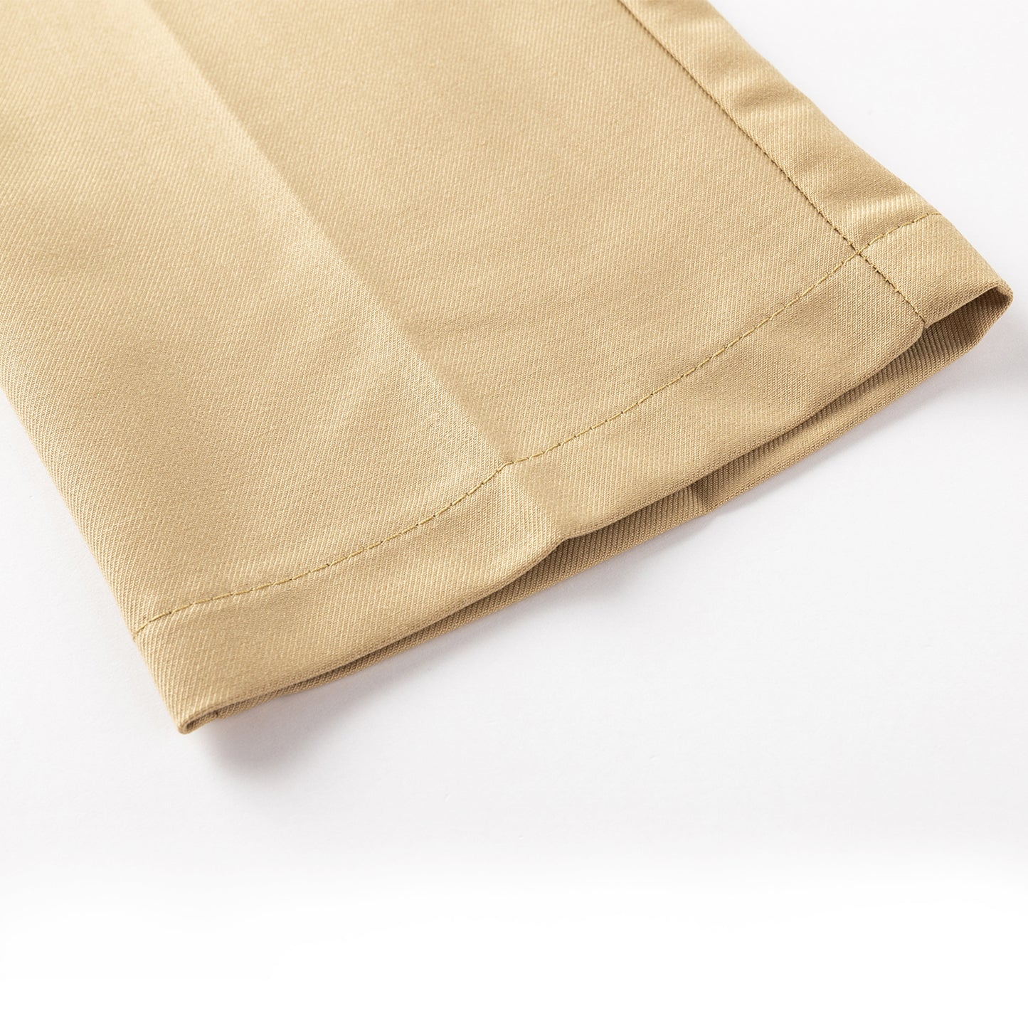 HILEELANG 1PC Little Boys Girls School Uniform Pants Khaki Kids Wrinkle-Free Dress Slacks Elastic Back Waist Classic Fit Pull-On Trousers for Students