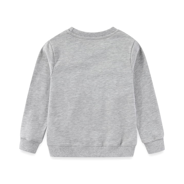 HILEELANG Toddler Boy(2-7Y) Sweatshirt Cotton Casual Yellow Excavator Print Long Sleeve Pullover Top