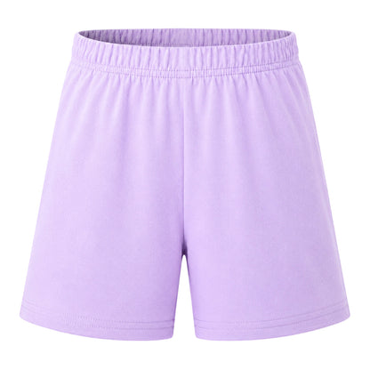 HILEELANG 3–13 Years Girls Biker Shorts 3 Pack Cotton Spandex Shorts for Girls Under Dress Soft Stretch Kids Black Navy Grey