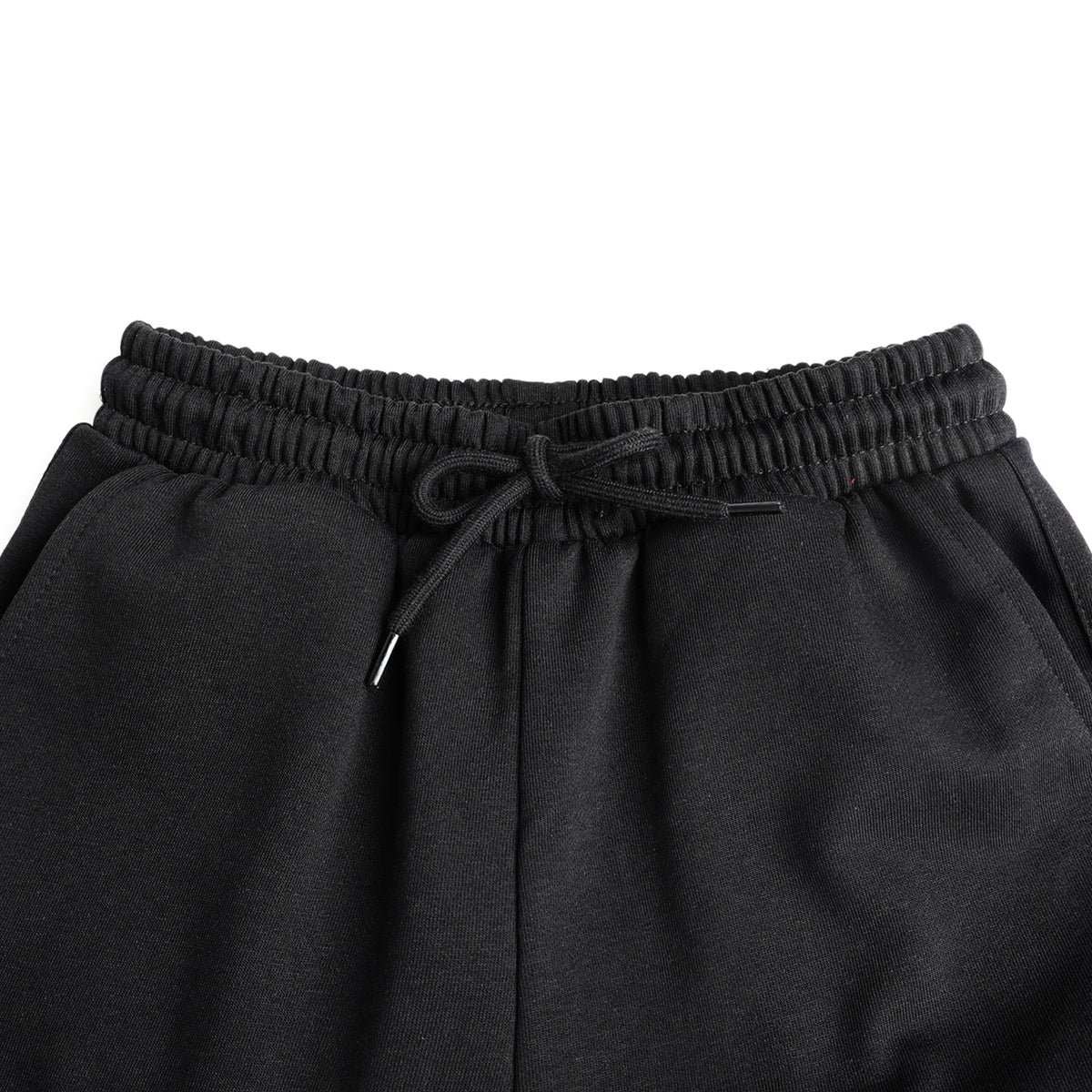 HILEELANG Big Boys Girls Black Wide Leg Cargo Sweatpants Fleece Pants