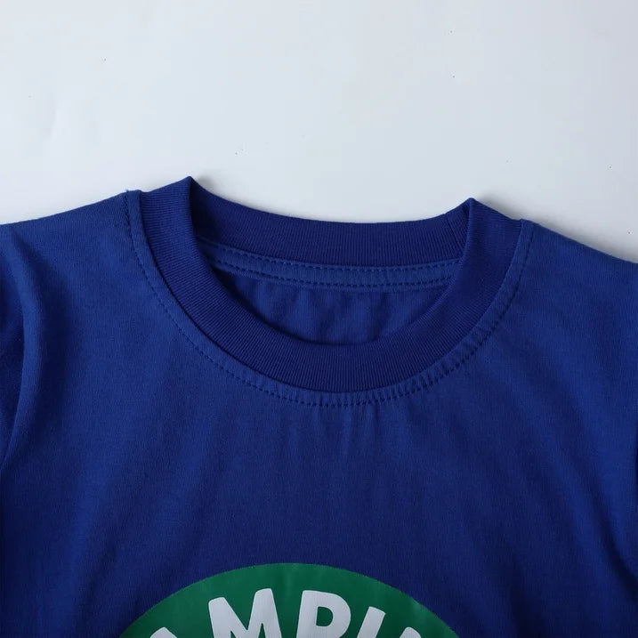 Small dinosaur three-piece t-shirt