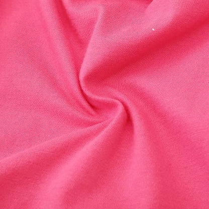 HILEELANG Girls Cotton Tiered Dress Flutter Ruffle Sleeve Summer Swing Sundress Birthday Party Casual Outfit Colorblock