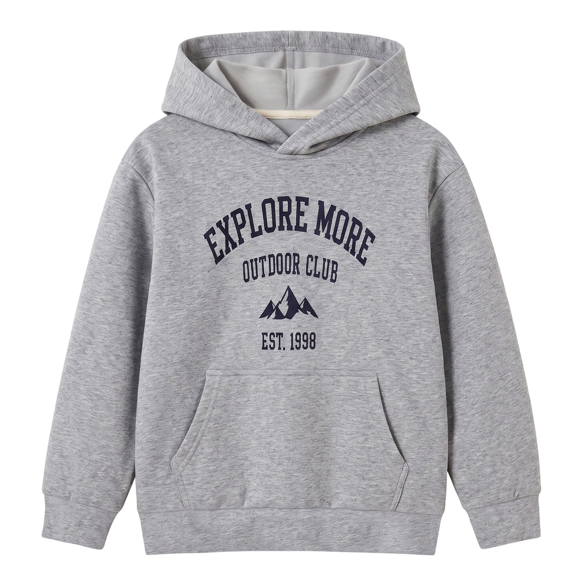 HILEELANG Big Kids Mountain Graphic Pullover Hoodie, Boys Girls