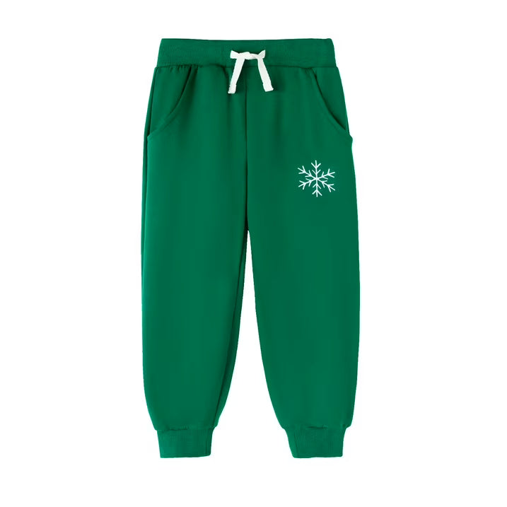 HILEELANG Toddler Boys Christmas Snowman Embroidery Sweatshirt and Pants Set, 2 Piece Long Sleeve Outfit for Kids, Cotton Fall Winter Clothes
