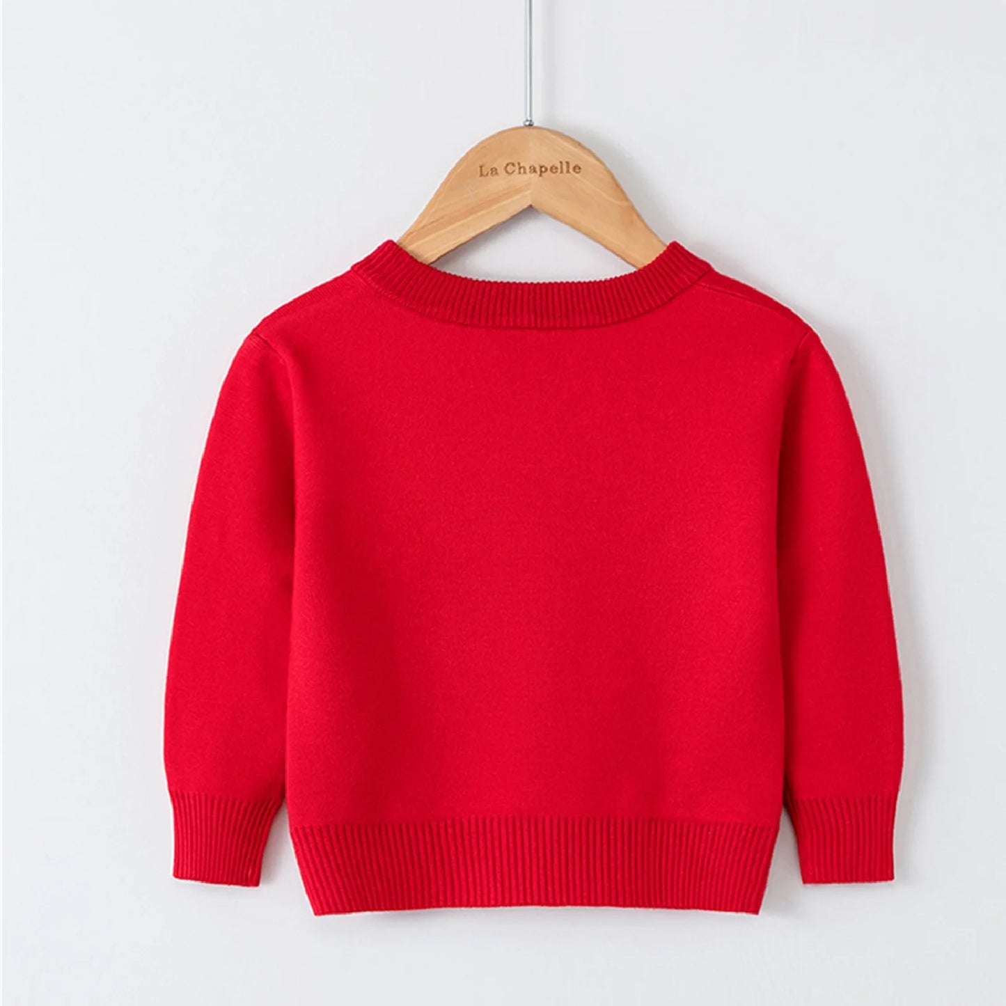 HILEELANG Toddler Boy Girl Christmas Sweater Knite Pullover Xmas Red Snowman Sweatshirts Tops