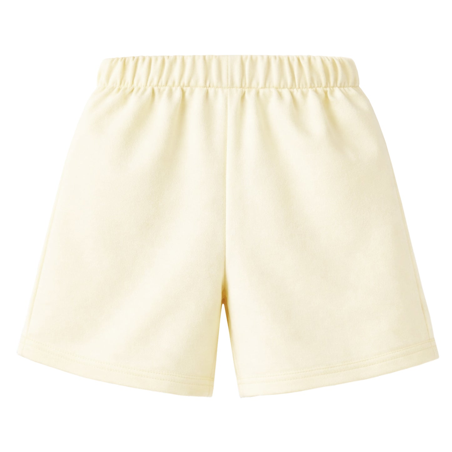 HILEELANG Toddler Girl' Cotton Shorts 2-Pack with Pockets, Grey/purple