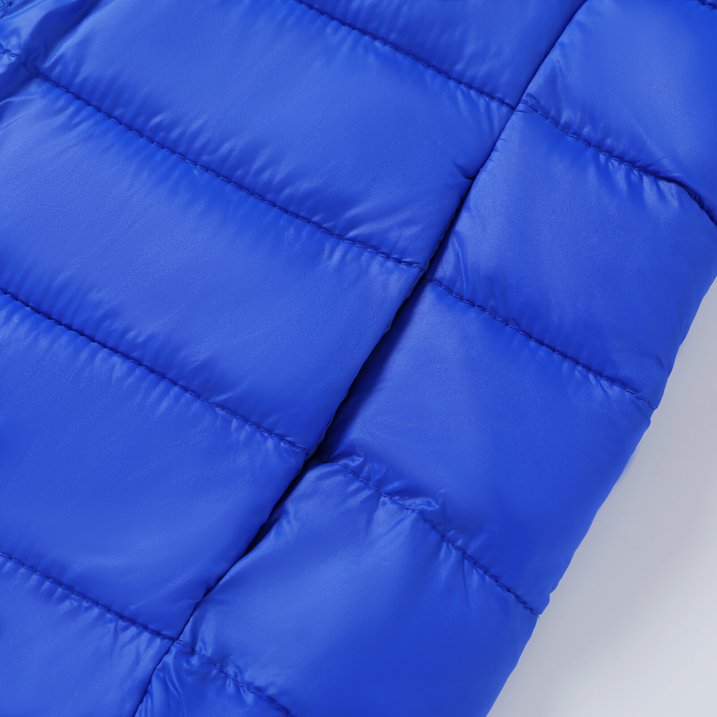 HILEELANG Toddle Boy（3-10Y) Winter Hooded Puffer Jackets Coats Light Weight Outerwear Royal Blue