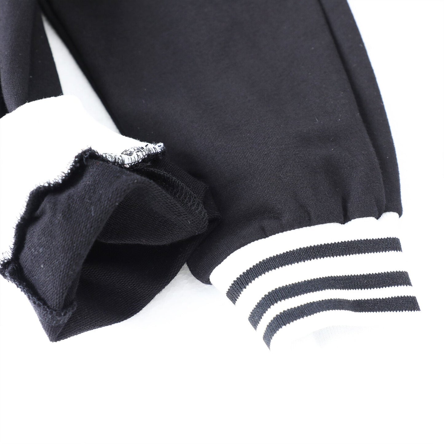 HILEELANG Toddler Boys Jogger Sweatpants 3-Pack, 100% Cotton French Terry Pants with Drawstring and Pockets,colors—black, gray, and navy