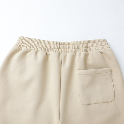 HILEELANG Girls Flare Pants Stretch Pull On Sweatpants Light Khaki