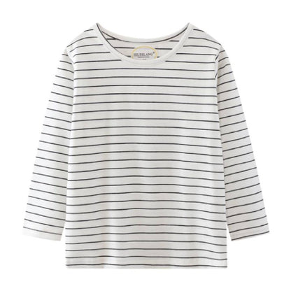 Toddler Boy Girls' Long Sleeve Tee Shirt Christmas Cotton Casual Crewneck Stripe Graphic Tops T-Shirts Black Yellow 3 Packs