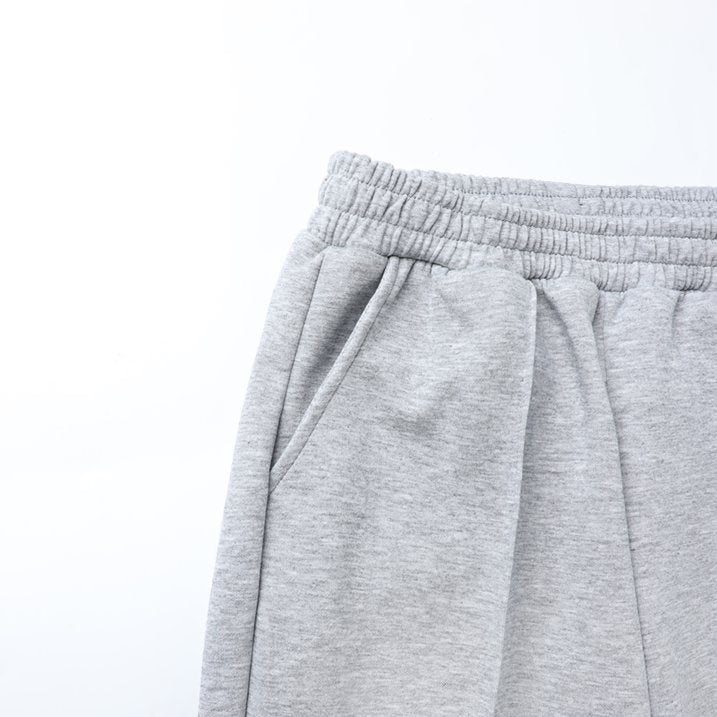 HILEELANG Girls Flare Pants Stretch Pull On Sweatpants Heather Gray
