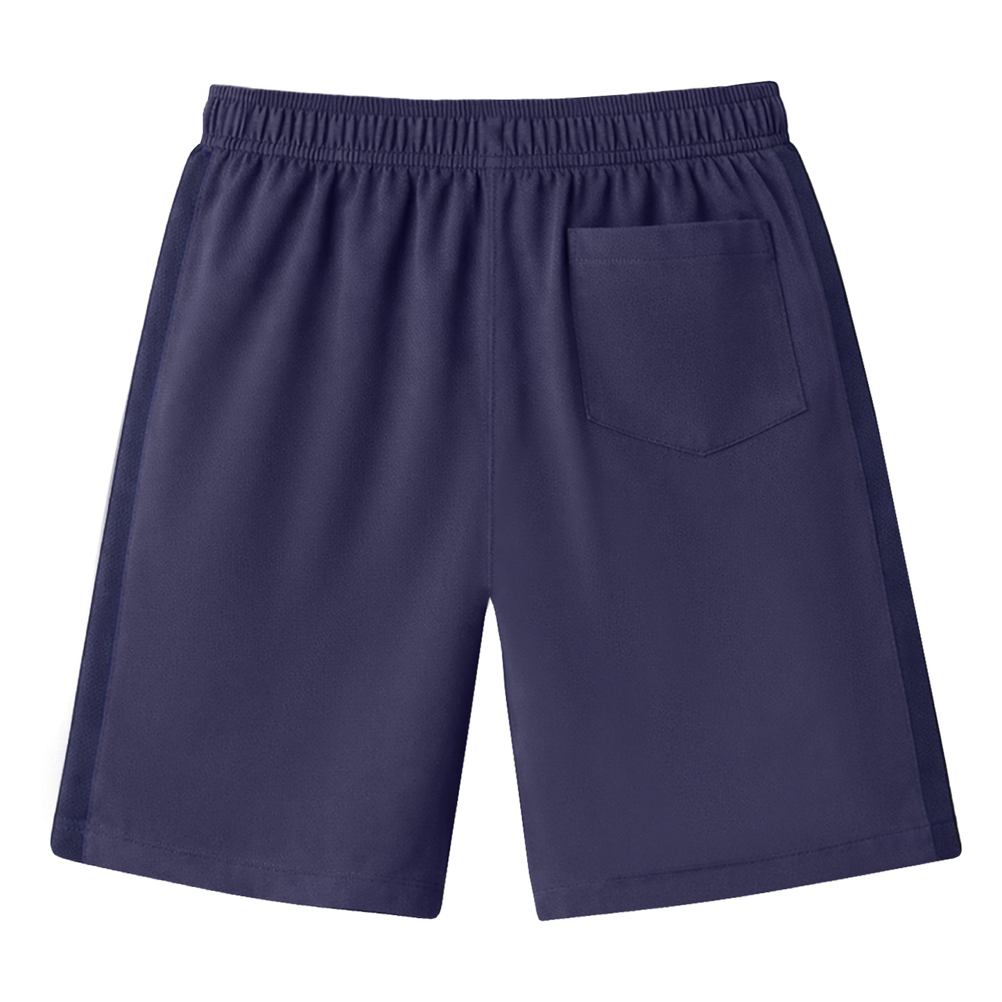 HILEELANG 5-15T Boys 2-Pack Quick Dry Athletic Sweat Shorts, Elastic Waist Active Shorts with Zipper Pockets for Kids Youth