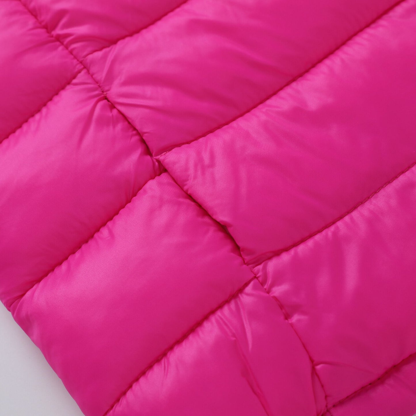 HILEELANG Toddle Girl（3-10Y) Winter Hooded Puffer Jackets Coats Light Weight Outerwear Rose Pink 3-4 Years