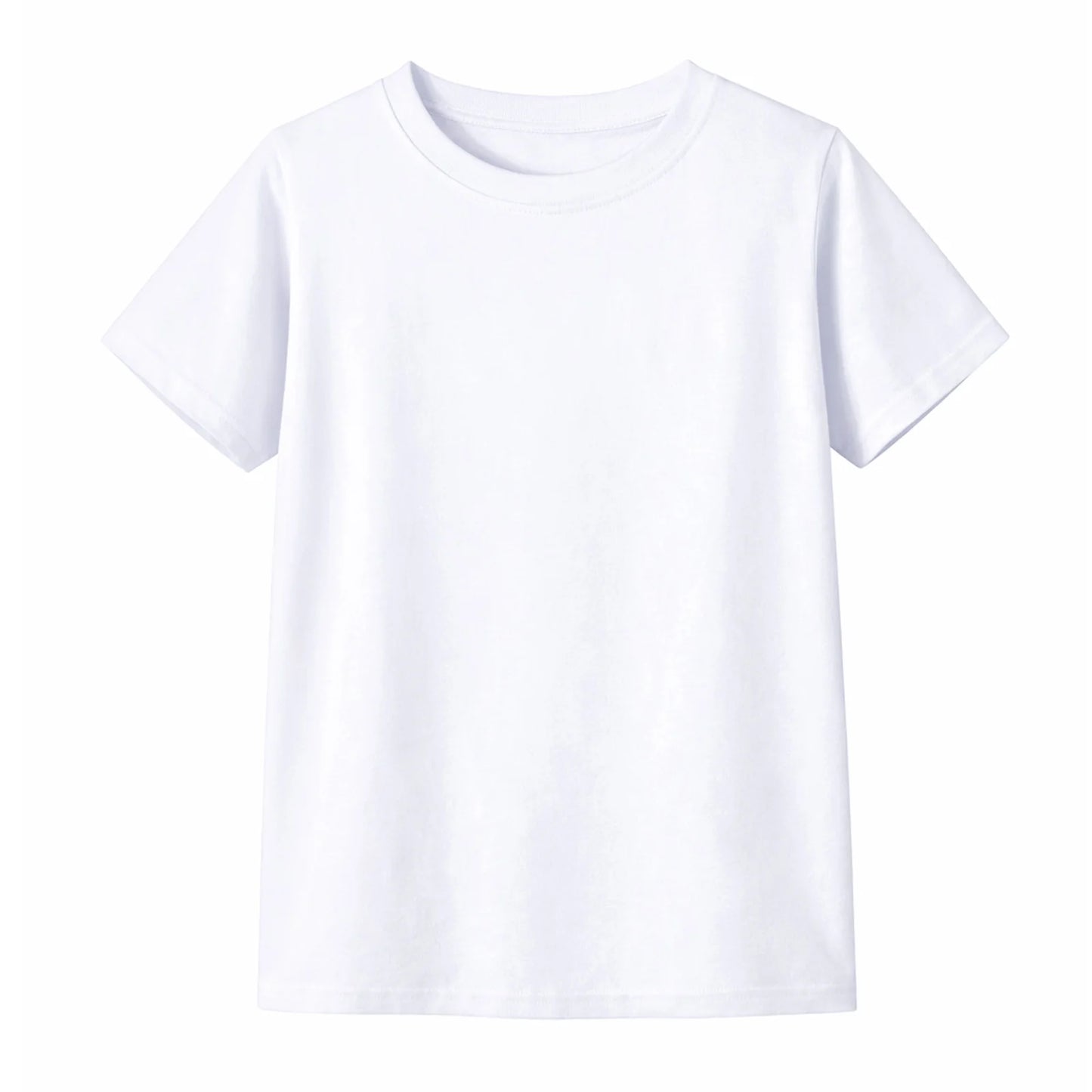 HILEELANG 4-13 Little Boys Light Blue Yellow Mint 100% Cotton Team Crew Camp 3-Pack Short Sleeve T Shirt Summer Tops