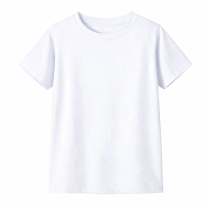 HILEELANG 4-13 Little Boys Light Blue Yellow Mint 100% Cotton Team Crew Camp 3-Pack Short Sleeve T Shirt Summer Tops